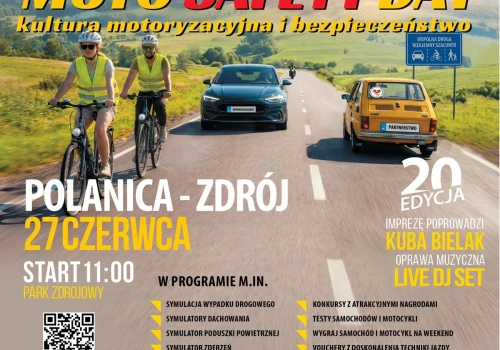 20 edycja Moto Safety Day już 27 czerwca w Polanicy – Zdroju!