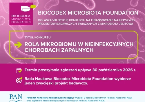 Biocodex Microbiota Foundation szuka innowacyjnych projektów. 25 tys. euro dla zwycięzcy