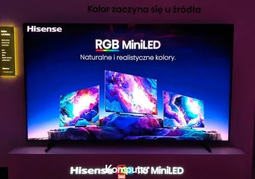 Telewizory Hisense 2026. Nowe RGB mini-LED w sklepach. Znamy polskie ceny