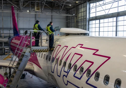 Wizz Air zamontuje internet Starlink w swoich samolotach