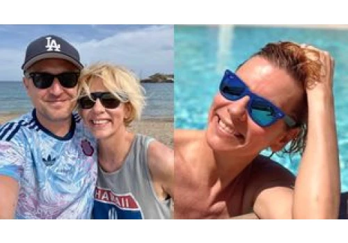 Uradowana Anita Werner pluska się w basenie na wakacjach z ukochanym (FOTO)