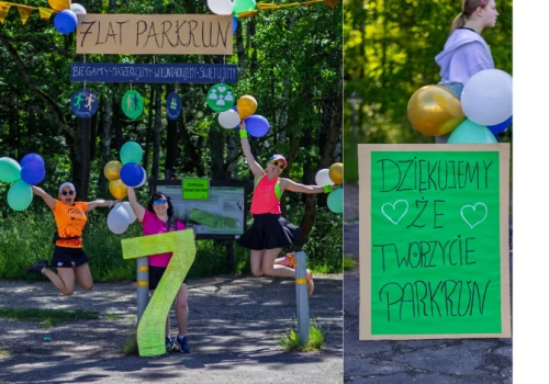 Siedem świeczek, pięć kilometrów i las pełen uśmiechów. Parkrun Las Aniołowski świętował urodziny