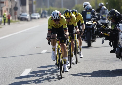 Wout van Aert komentuje słabszy występ: „Jestem w trakcie przygotowań do Tour de France”