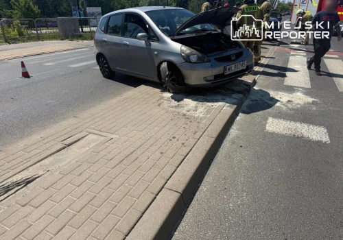 Kierowca BMW wymusił pierwszeństwo. Dalsze losy jego prawa jazdy są w rękach policji