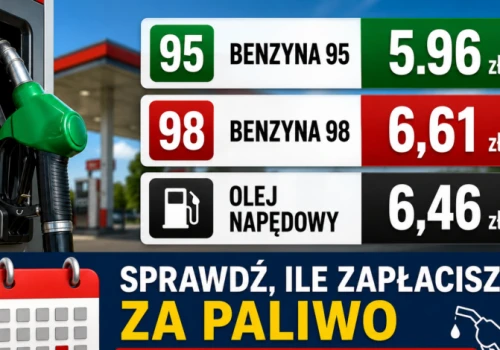 Sprawdź, ile zapłacisz za paliwo 10 czerwca 2026 r.!