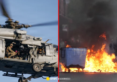 USA przeprowadziły ataki odwetowe na Iran, doszło do zamieszek w Belfaście. Podsumowanie nocy