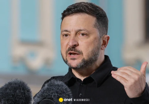 Wołodymyr Zełenski mówi o listach do Donalda Trumpa i Władimira Putina. 