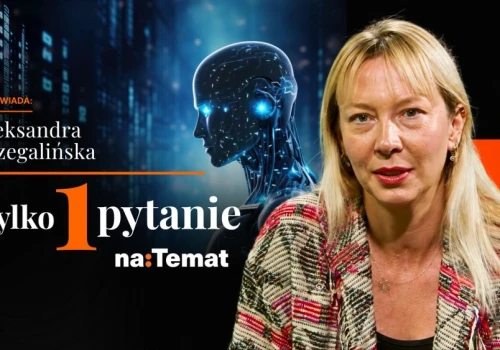 Czy człowiek jest w stanie odebrać pracę AI? Prof. Przegalińska zna odpowiedź