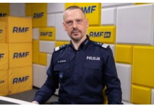 Komendant Główny Policji gościem Porannej rozmowy w RMF FM