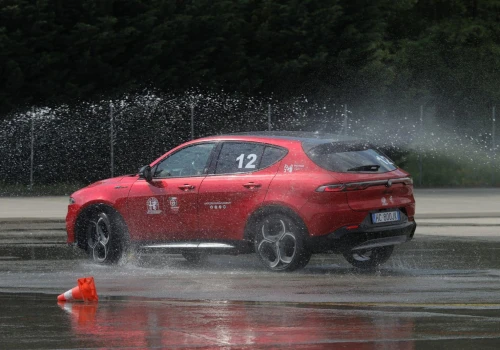 Alfa Romeo i testy na torze