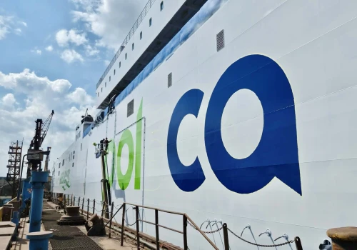 Prom Varsovia w barwach POLSCA Baltic Ferries wrócił już na swoją linię