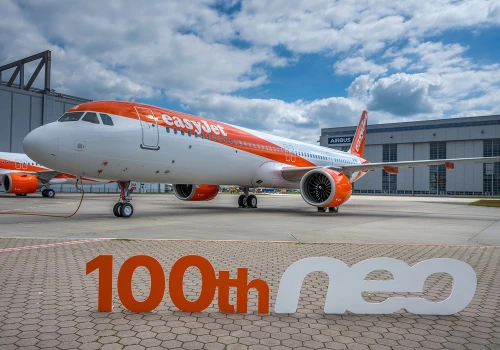 easyJet odebrały 100. airbusa z rodziny A320neo. Nowe kabiny i dalsza modernizacja floty