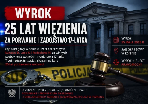 Wyrok 25 lat pozbawienia wolności za porwanie i brutalne zabójstwo Fabiana Zydora