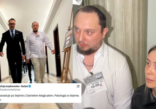 Mejza skorzystał z przywileju poselskiego i zaprosił Daniela Magicala do Sejmu