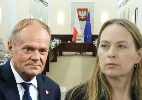 Tusk zganił minister, atmosferę zmroziło. Rząd ma problem z Polską 2050