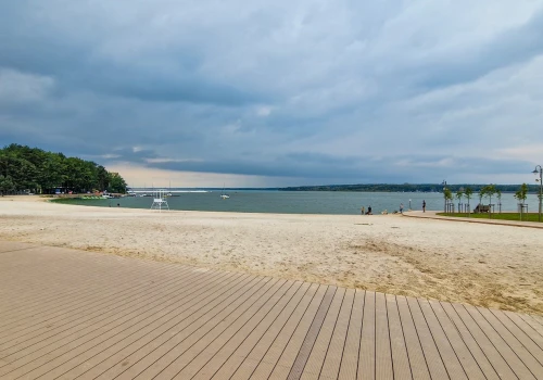 Jak nad morzem, ale znacznie bliżej. 2 godziny od Warszawy i taki widok. Aż trudno uwierzyć