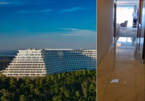 Największy hotel w Polsce przyjął pierwszych gości. Pokazali wnętrza