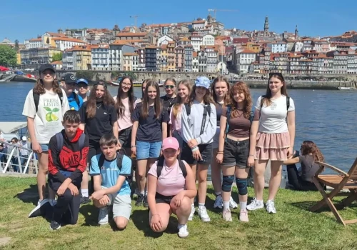 Z Wysokiego Mazowieckiego do Portugalii. Edukacyjna podróż uczniów „Jedynki”
