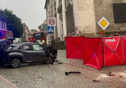 Wpadł na chodnik i zabił pieszych. Zginęli ojciec i 9-letni synek
