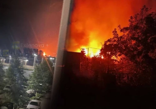 Kluczowy obiekt w ogniu. Zaopatrywał Rosjan w Ukrainie