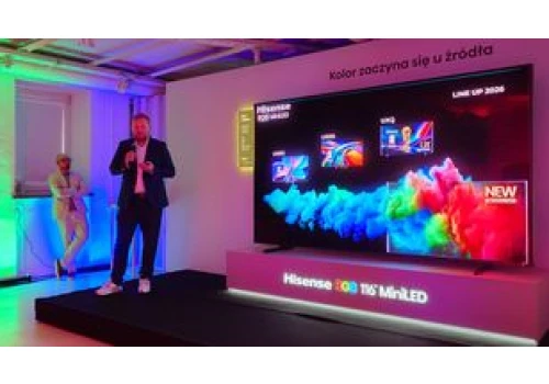 Hisense prezentuje swoje prawdziwe RGB MiniLED, ale z QLEDów nie rezygnuje