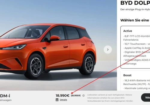 Nowy BYD Dolphin G DM-i, CENA od 23 490 euro, równowartość 99 900 zł. Hybryda ładowana z gniazdka tańsza niż Toyota Yaris Cross