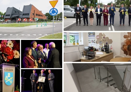 Uroczyście otwarto drogę wojewódzką nr 690 oraz wyremontowane obiekty publiczne w Czyżewie