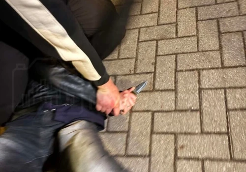 Strażnik miejski po służbie obezwładnił nożownika na Mokotowie