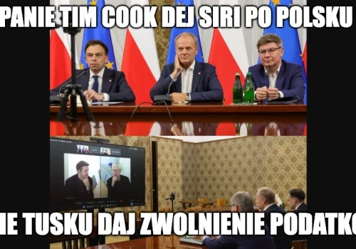 Donald Tusk rozmawiał z szefem Apple. Prosił o polską Siri