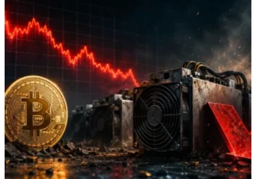 Czy zbliża się kapitulacja górników Bitcoina? Analityk wskazuje niepokojący poziom, który wszystko zmieni