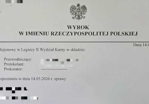 Mieszkaniec Legnicy ukarany za znieważanie policjanta w sieci