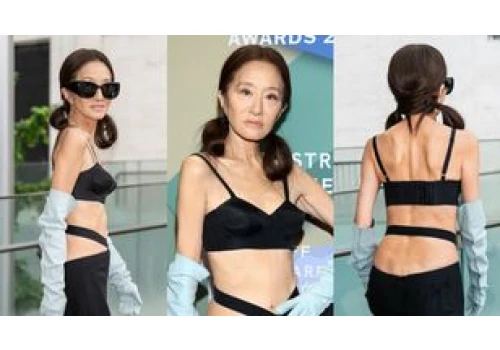 76-LETNIA Vera Wang szpanuje szczupłą sylwetką w kusej stylówce. Petarda? (ZDJĘCIA)