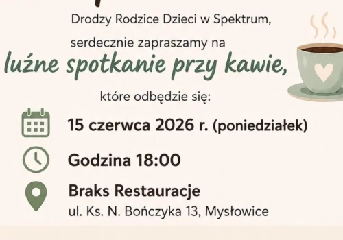 Spotkanie przy kawie dla rodziców dzieci w spektrum autyzmu