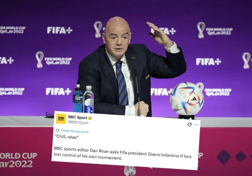 Łysy z FIFA odpowiada na krytykę i zaleca, żeby wszyscy wyluzowali