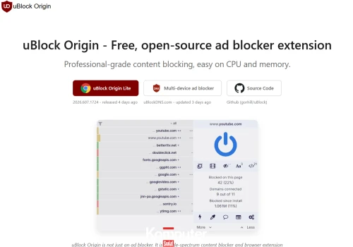 uBlock Origin odchodzi do lamusa. Popularny adblock zablokowany przez Google