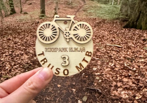 Wyjątkowe statuetki zawodów Truso MTB