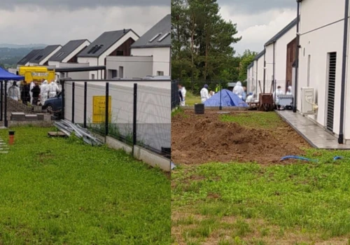 Makabra pod Rzeszowem. Na budowie osiedla znaleziono kilkanaście zakopanych płodów