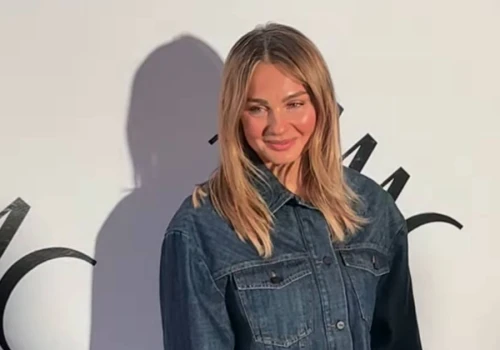 Małgorzata Socha cała w jeansie. Jej prosta stylizacja to perełka