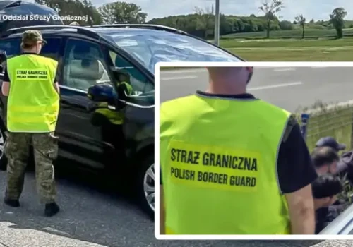 Upchnął ich w bagażniku i gnał przez Mazury. Kurier migrantów wpadł po pościgu
