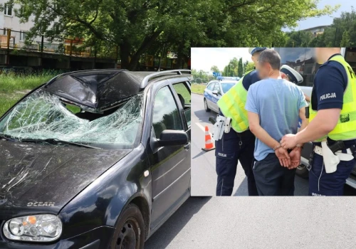 Zmarł pieszy potrącony przez Volkswagena. Zatrzymano pijanego obywatela Ukrainy
