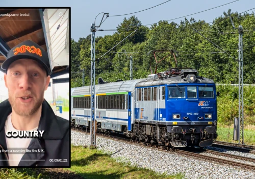 Brytyjczyk zachwycony polskimi kolejami. 
