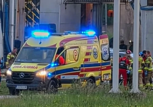 Wypadek na terenie szybu Grzegorz. Poszkodowany zabrany do szpitala