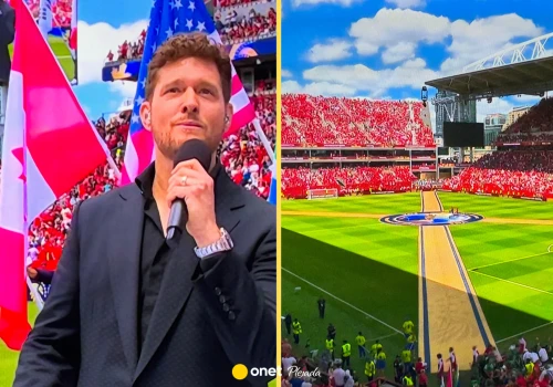 Druga ceremonia otwarcia mundialu. Michael Buble porwał tłum w Toronto