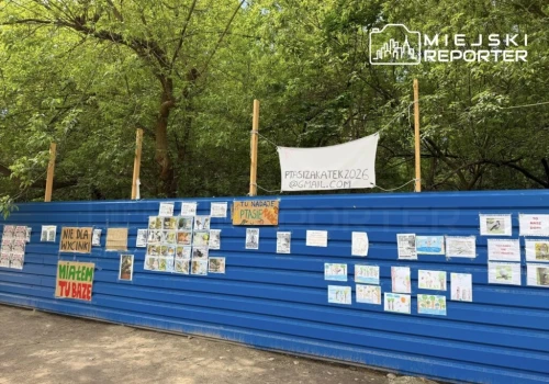 Mieszkańcy bronią Ptasiego Zakątka przed wycinką. Spór na Żoliborzu