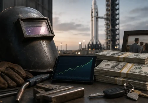 Przyszedł spawać rakiety u Muska, wyszedł z milionem dolarów. IPO SpaceX zmieniło mu życie