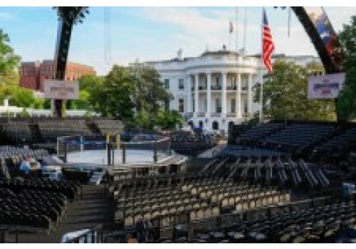 Nawrocki na gali MMA u Trumpa. Decyzja sądu w ostatniej chwili
