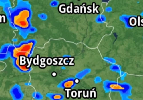 Zostańcie w domach? Synoptycy wydali ostrzeżenie pierwszego stopnia dla powiatu chojnickiego