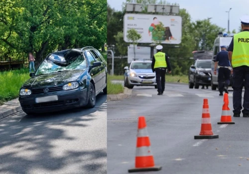 Makabryczna tragedia w Lublinie. Pijany Ukrainiec potrącił 68-latka na pasach, mężczyzna nie żyje