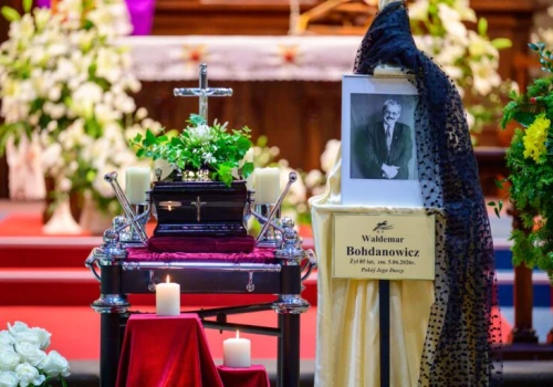 Pogrzeb Waldemara Bohadnowicza, byłego prezydenta Łodzi