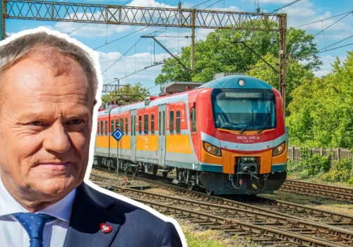 Pociągi wracają do Łomży po 33 latach. A Tusk na tym skończyć nie zamierza